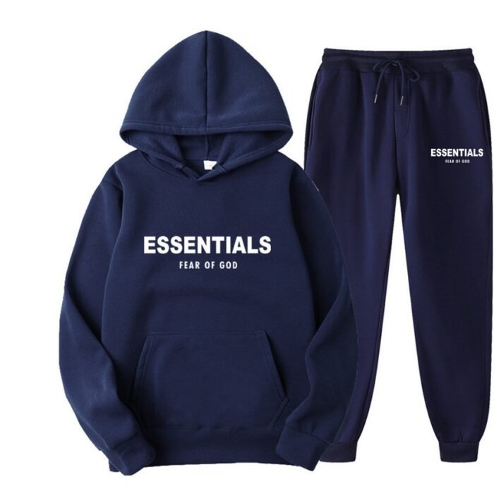 Essentials Fear of God Blue Tracksuit