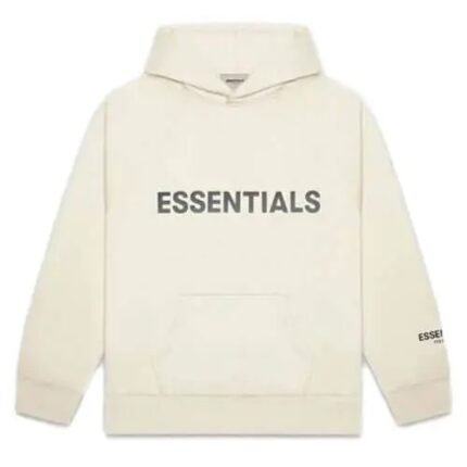 Essentials Applique Logo Buttercream Hoodie