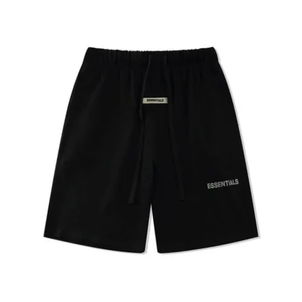 Essentials Black Shorts