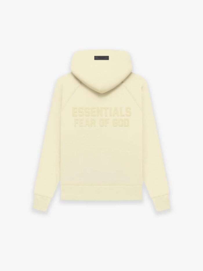 Essentials Fw22 Kids Fullzip Canary Hoodie