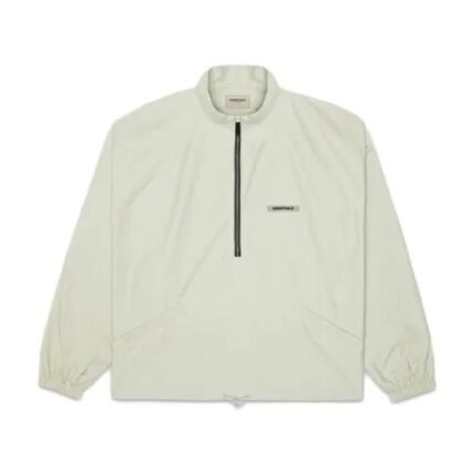 Half Zip Oversized Essentials Jacket