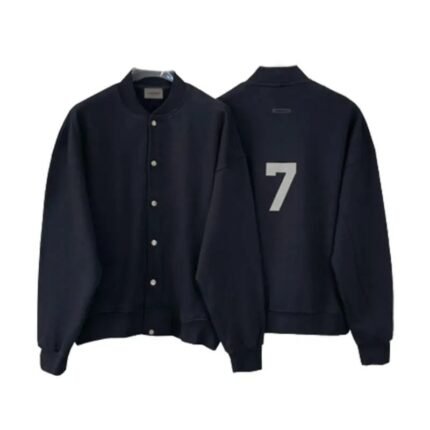 Essentials Men Baseball Back Letter 7 Jacket