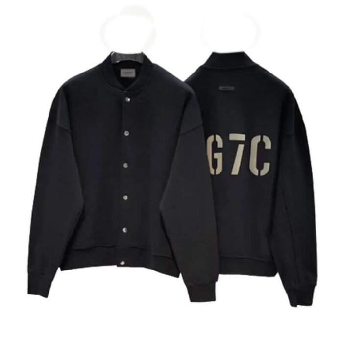 Essentials Men & Women Baseball Back Letter FG7C Jacket