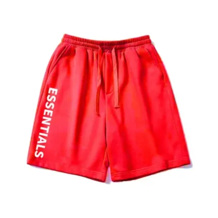 Essentials Red Shorts